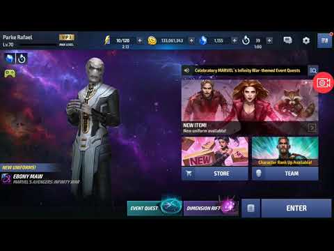 Shadowland Solo Ebony Maw Infinity War vs. Ultron Boss Rumble Floor 23 Marvel Future Fight