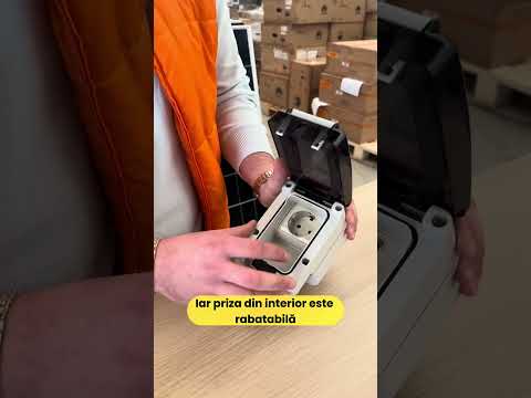 Video Scame Protecta 137.6507 – Priza 16A IP66, montare pe suprafata, standard german
