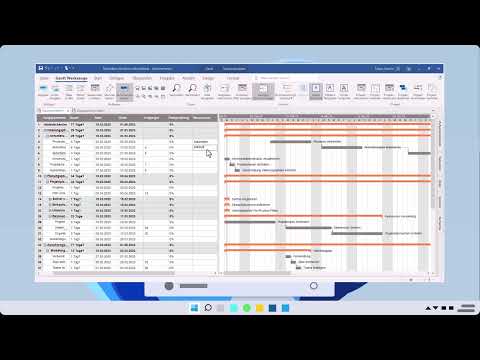 Leistungsstarke Gantt Diagramm-Software - MindView
