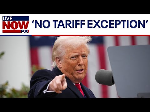 Video | Trump tariffs: No 'exception' for imported electronics | LiveNOW from FOX