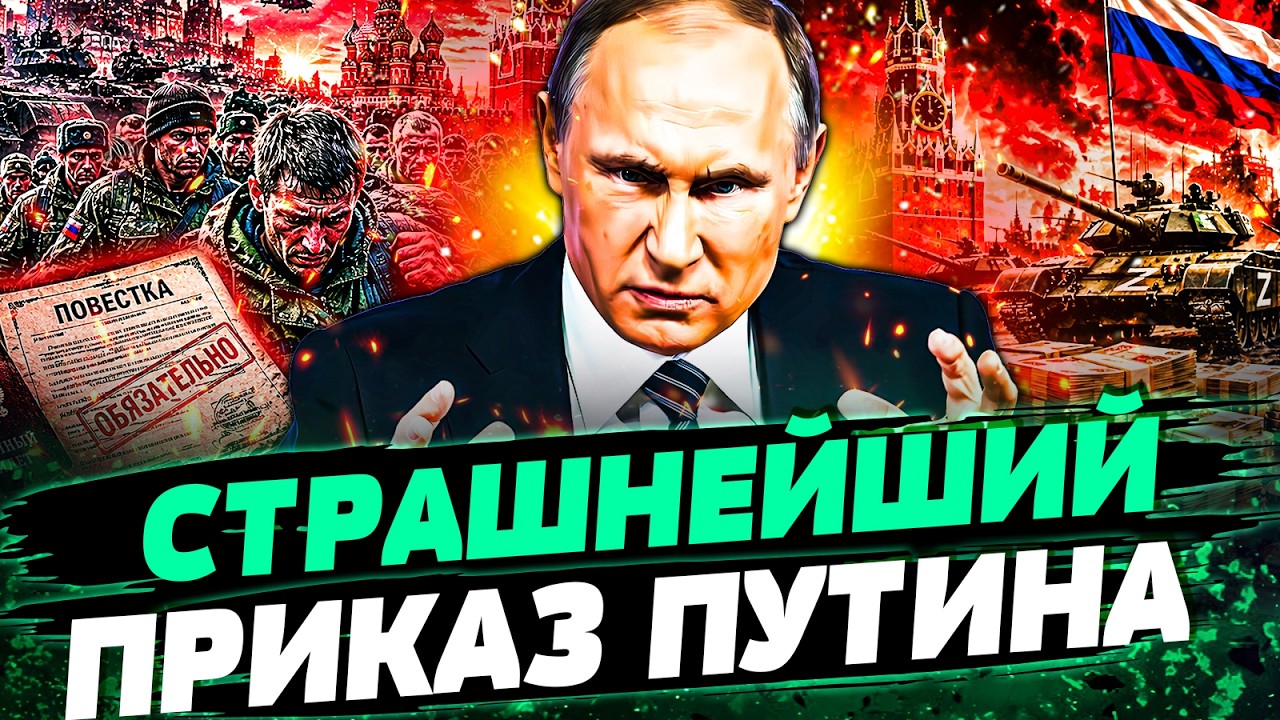 🚨ГРОМКИЙ ИНСАЙД ИЗ КРЕМЛЯ! РУССКИМ ПРИГОТОВИТЬСЯ! ВОТ ЧТО ЗАДУМАЛ ПУТИН! ЛЮ?