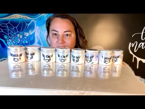 #309 All About Interference TLP Piggies! Pour painting/ fluid art