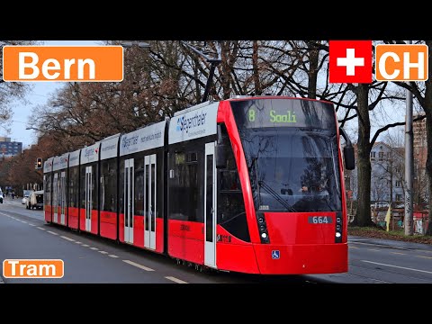 🇨🇭 BERN TRAMS 2022 | Strassenbahn Bern【4K】