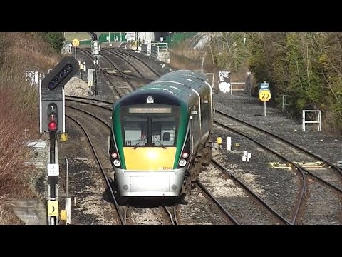 IE 22000 and 29000 Class Trains - Clonsilla Station, Dublin