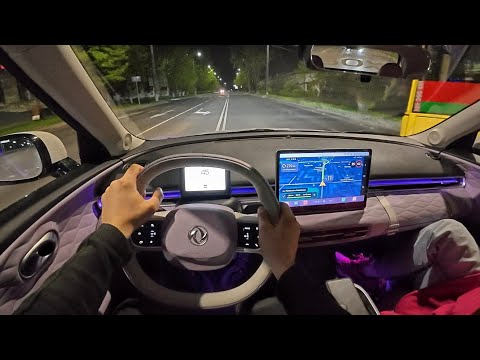 Thumbnail for 2025 Dongfeng Box / Nammi - POV Night Test Drive by video, Car, Vehicle, Van, vide