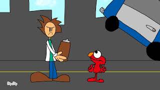 Elmo’s driving test