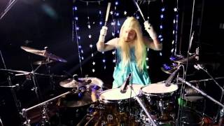 let it go (Frozen)- Betraying the Martyrs cosplay drum cover