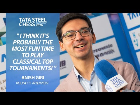 Anish Giri round 11 interview | Tata Steel Masters 2026