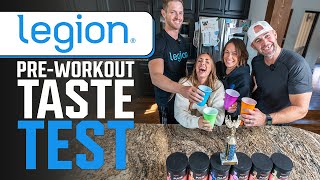 Legion Pre-Workout Taste Test! Which Flavor is the Best? | Garage Gym Reviews