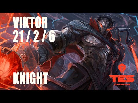 TES Knight VIKTOR vs SYLAS | MID | GrandMaster | Korea | 21/2/6
