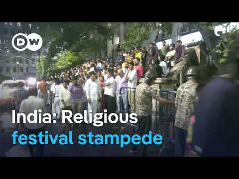 19 people killed as crowds panic in Kolkata | DW News