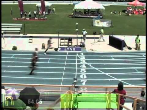 Boys 400m Hurdles Heat 1 - New Balance Outdoor Nationals 2011