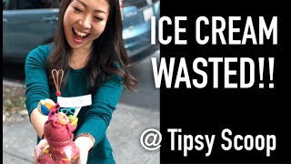 【SPRING BREAK SUNDAE CLASS AT TIPSY SCOOP】アルコール入りアイスクリームのお店！！