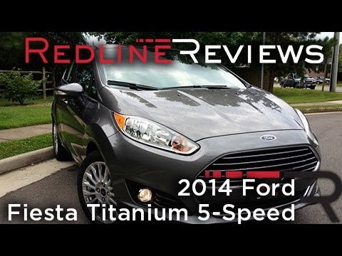 2014 Ford Fiesta Titanium 5-Speed Review, Walkaround, Exhaust, & Test Drive