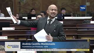 Asambleísta Andrés Castillo - Sesión 048