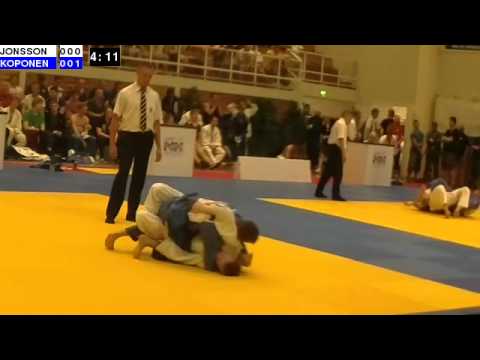Judo Nordic Championships 2014: M-60: JONSSON - KOPONEN