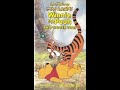 Opening To Winnie The Pooh And Tigger Too UK VHS 1993