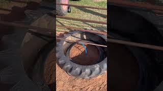 BEBEDEROS CON LLANTAS DE TRACTOR: RECICLAJE Y DURABILIDAD EN EL CAMPO