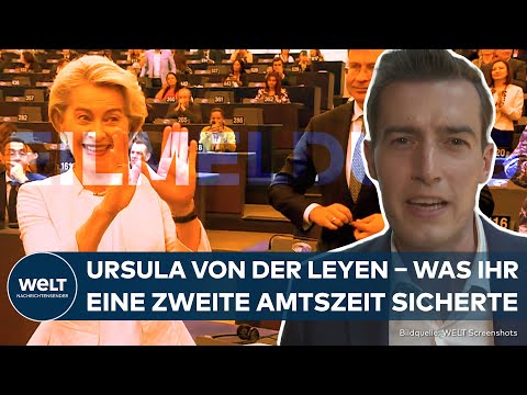 URSULA VON DER LEYEN: "Mächtigste Frau der Welt" – Europaparlament stimmt zweiter Amtszeit zu
