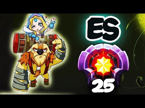FIRST LEVEL 25 EARTHSHAKER MASTER TIER - Dota 2 EPIC Gameplay Compilation