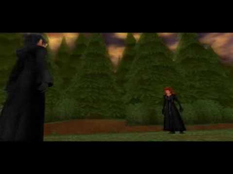 [ENG] Kingdom Hearts 358/2 Days: Cutscene #19 - Xion and Axel Face Off