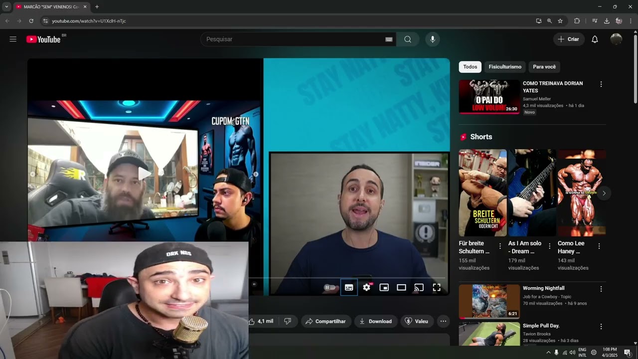 REACT RODRIGO GOES - MARCAO DOS VENENOS (MAIS SENSACIONALISMO...)