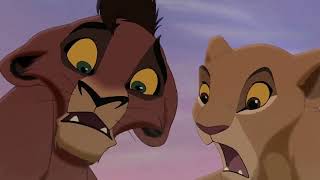 Kiara Meet's Kovu/Crocodile Attack Scene - The Lion King 2 Simba's Pride HD