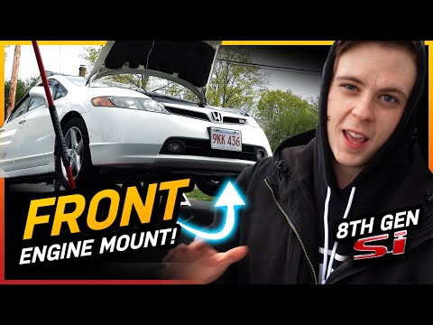 Civic SI: FRONT Engine Mount Install and Test Drive! ('07-'11 / 8th Gen)