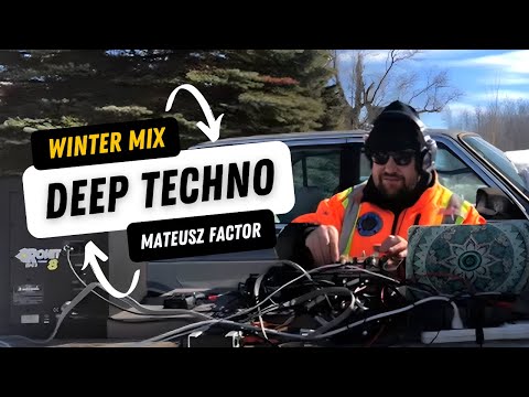 Winter Mix by Mateusz Factor | Ontario Canada 2023 [ Deep Techno / Dub Techno Dj Mix] #deeptechno