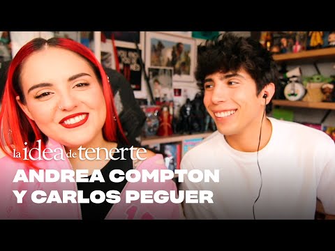 REACCIONANDO A LA IDEA DE TENERTE 💙 | @andreacomptonn  & Carlos Peguer