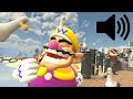 Wario Dies From A Flock Of Seagulls While Eating Hawaiian Pizza