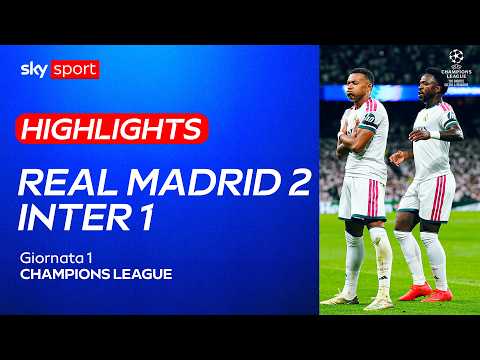Real Madrid-Inter 2-1: gol e highlights | Champions League
