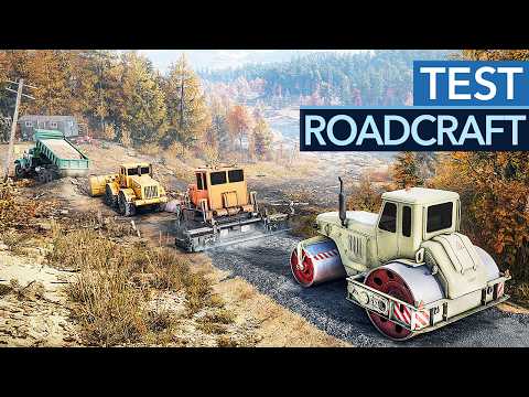 RoadCraft baut schöne neue Straßen, reißt aber auch alte Brücken ein - vielleicht zu viele! - Test