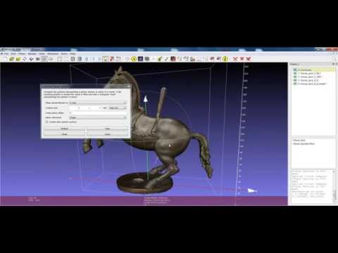 MeshLab Features: Compute Planar Section
