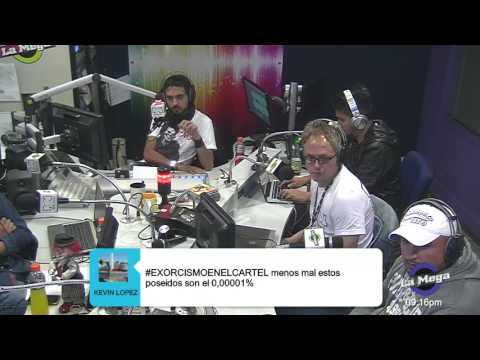 Exorcismo en vivo Monseñor Andrés Tirado Cartel De la Mega RCN, 22 de mayo del 2016