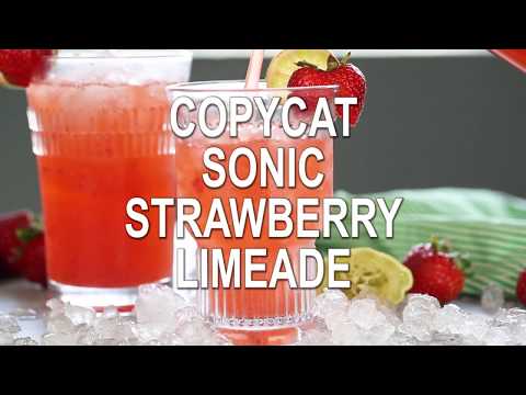 CopyCat Sonic Strawberry Limeade