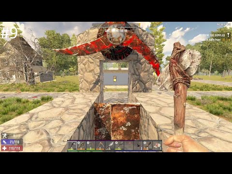 7 Days to die A19.3 Gameplay #9 - Construindo a nossa Base!