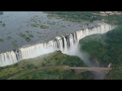 Victoria Falls (Helicopter Aerial View) 