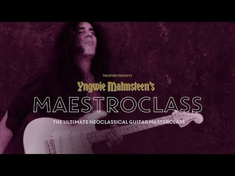 🎸 Yngwie Malmsteen's MaestroClass - Introduction - Guitar Lessons - TrueFire
