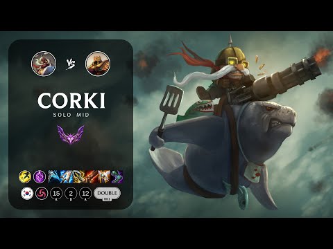 Corki Mid vs Azir - KR Master Patch 14.6