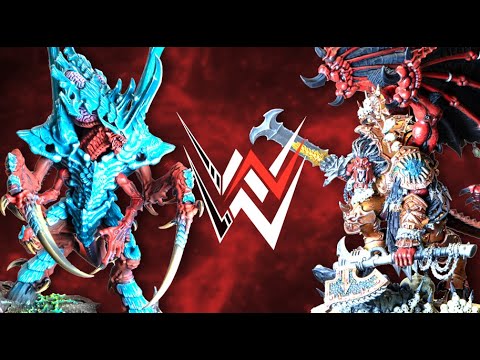 Tyranids vs World Eaters!