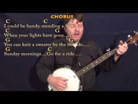 When I'm Sixty-Four (The Beatles) Banjo Cover Lesson in C with Chords/Lyrics