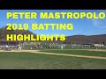 Peter Mastropolo 2019 Varsity Batting Highlights