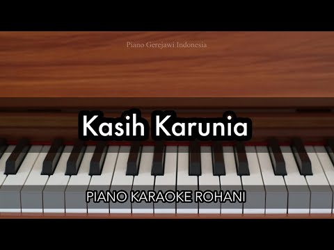 Kasih Karunia - GMS Live ft. Melitha Sidabutar | Piano Karaoke Rohani