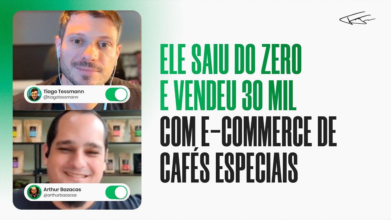 ELE SAIU DO ZERO E VENDEU 30 MIL COM E-COMMERCE DE CAFÉS ESPECIAIS