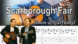 Scarborough Fair - Fingerstyle Guitar | TAB