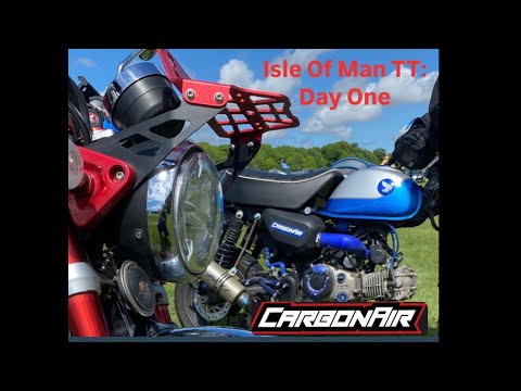 HONDA MONKEY ISLE OF MAN TT TOUR. DAY 1