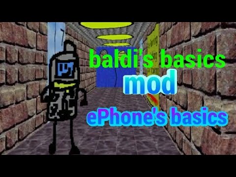 (Baldi's ePhone's basics demo) Baldi es un celular 📱[baldi's basics]