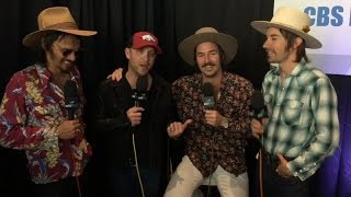 Justin Moore Interviews Midland Backstage at the ACMs