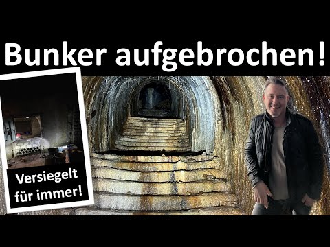 Riesiger Tiefbunker unter Essen wurde aufgebrochen. Jetzt für immer versiegelt.